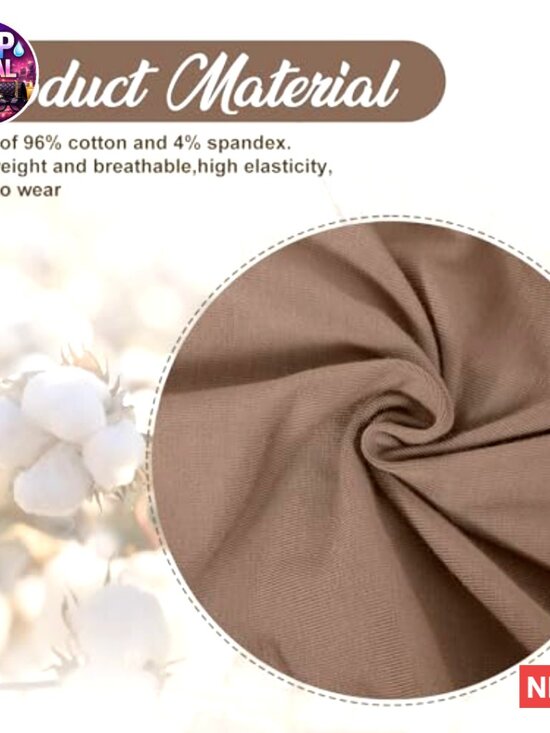 Soft Cotton Spandex Chemo Headwear Turbans Elastic Hair Wraps Beanie